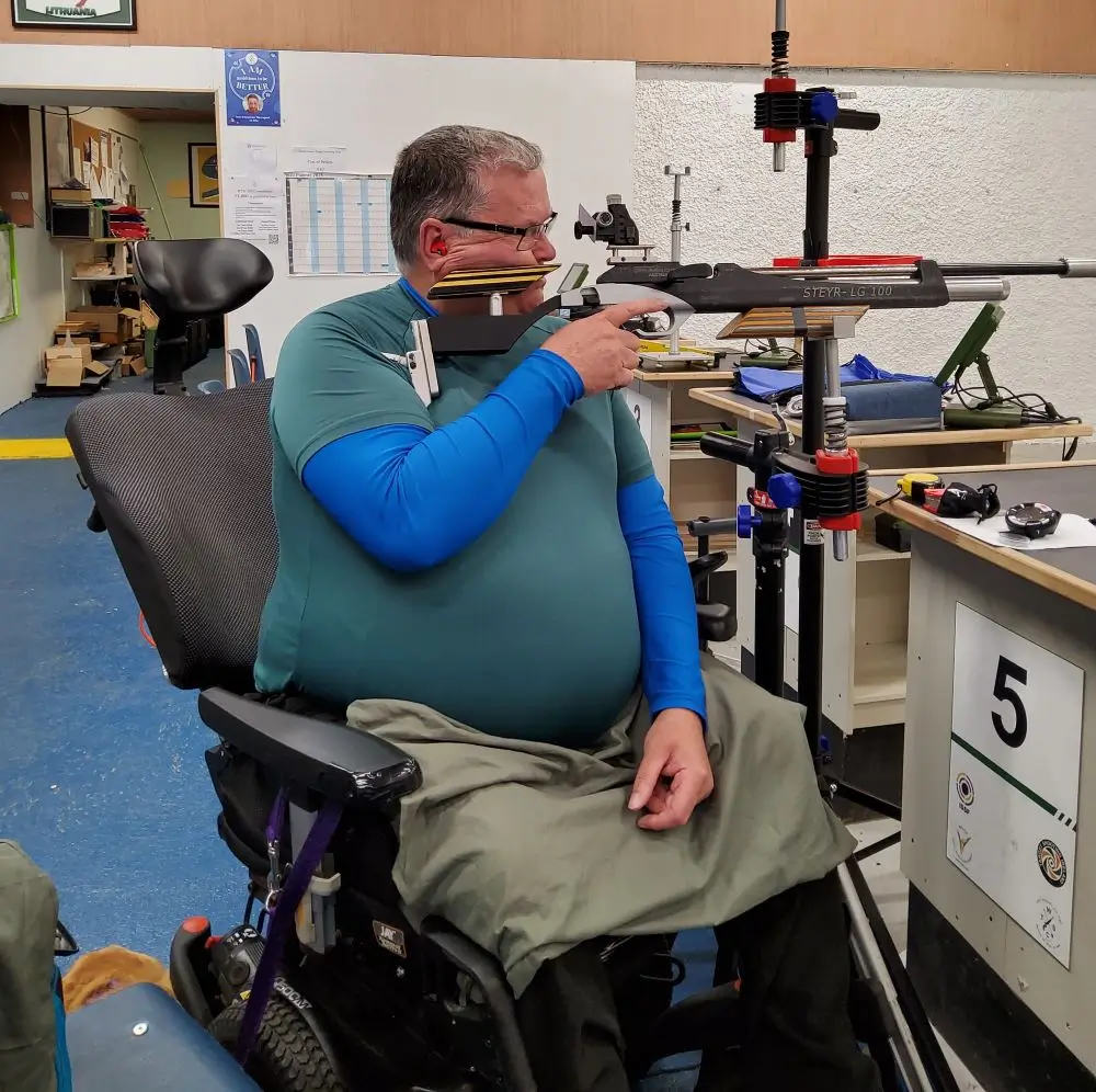 kevin doyle 10m rifle shooter sh2 classification